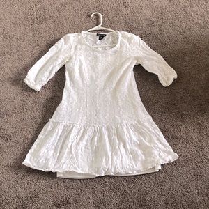 Love Chesley White Lace Mini Dress